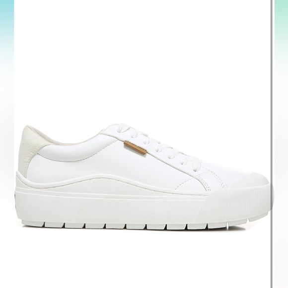 Dr. Scholl's Women's Time Off Sneaker in White Smooth - Picture 3 of 7